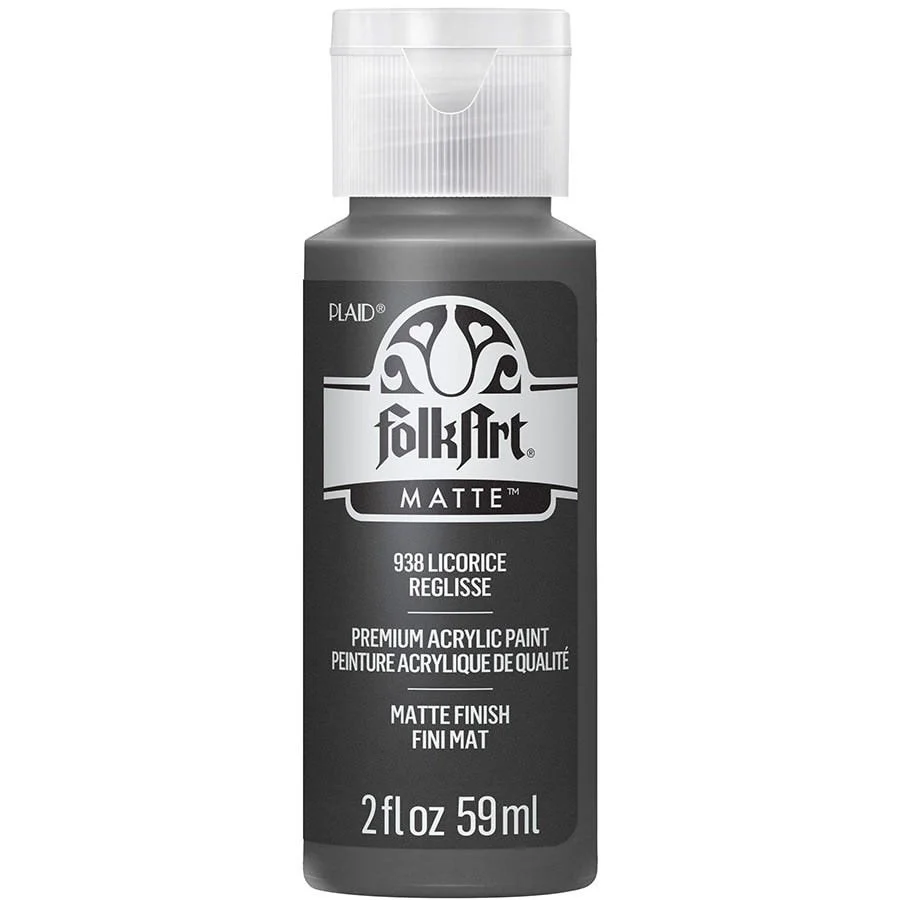 Folk Art Acrylic Paint Licorice