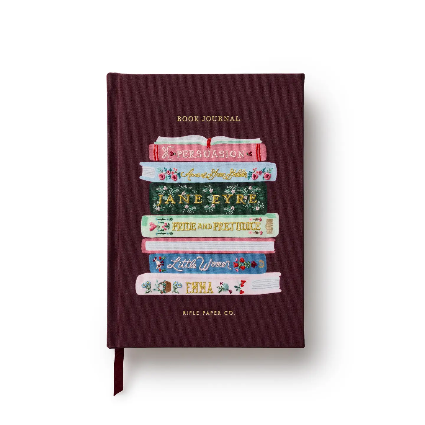 Rifle Paper Co. Ladies Night Book Club Embroidered Book Journal