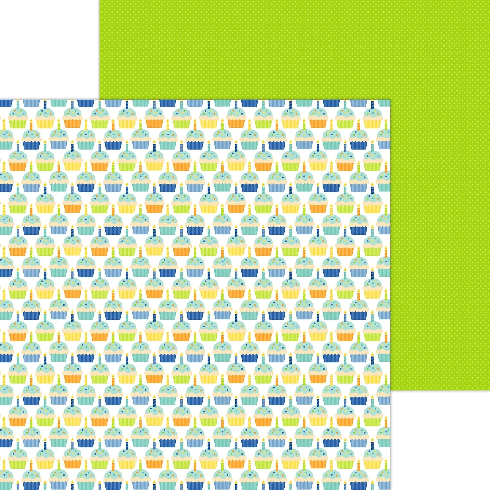 *Pre-Order* Doodlebug Balloons & Banners 12" x 12" Paper Sweet Cakes