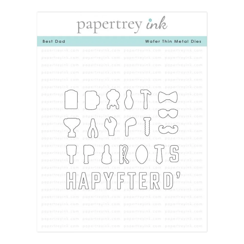 Papertrey Ink Best Dad Die