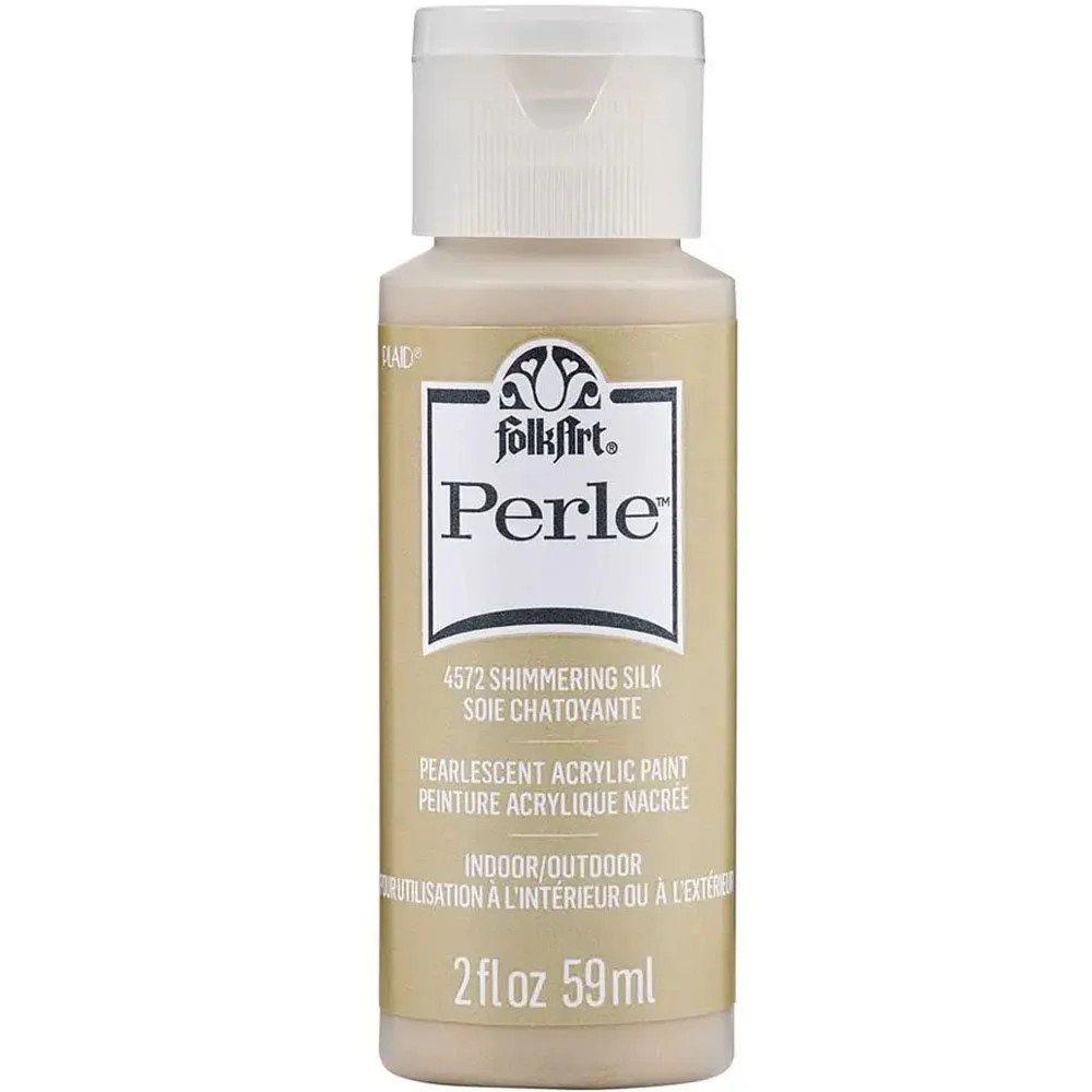 Folk Art Perle Acrylic Paint Shimmering Silk