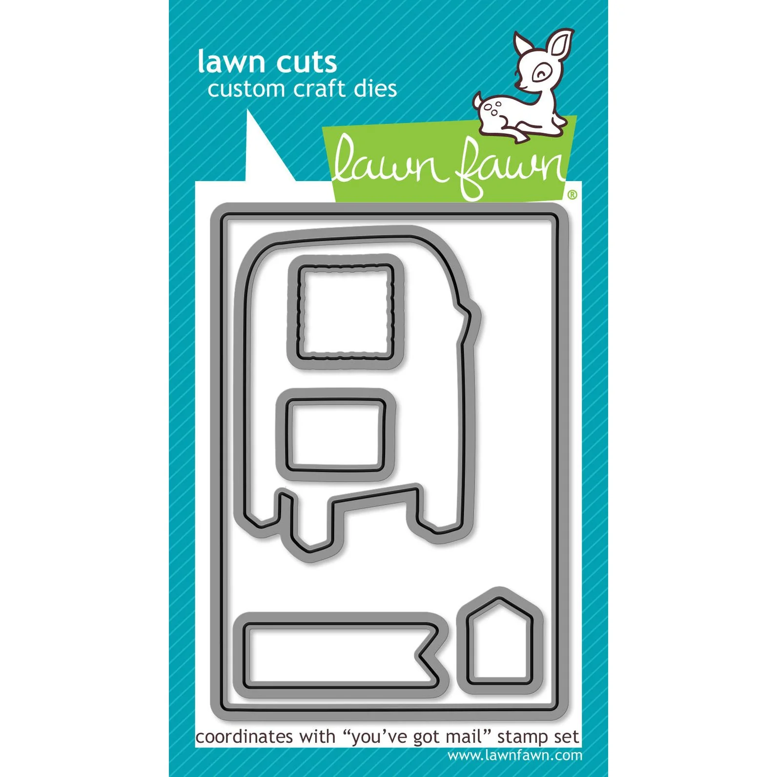 Lawn Fawn You've Got Mail Dies
