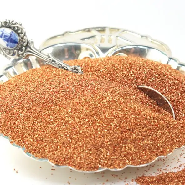 German Glass Glitter Copper