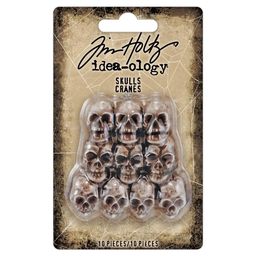 Tim Holtz Idea-ology Halloween Skulls