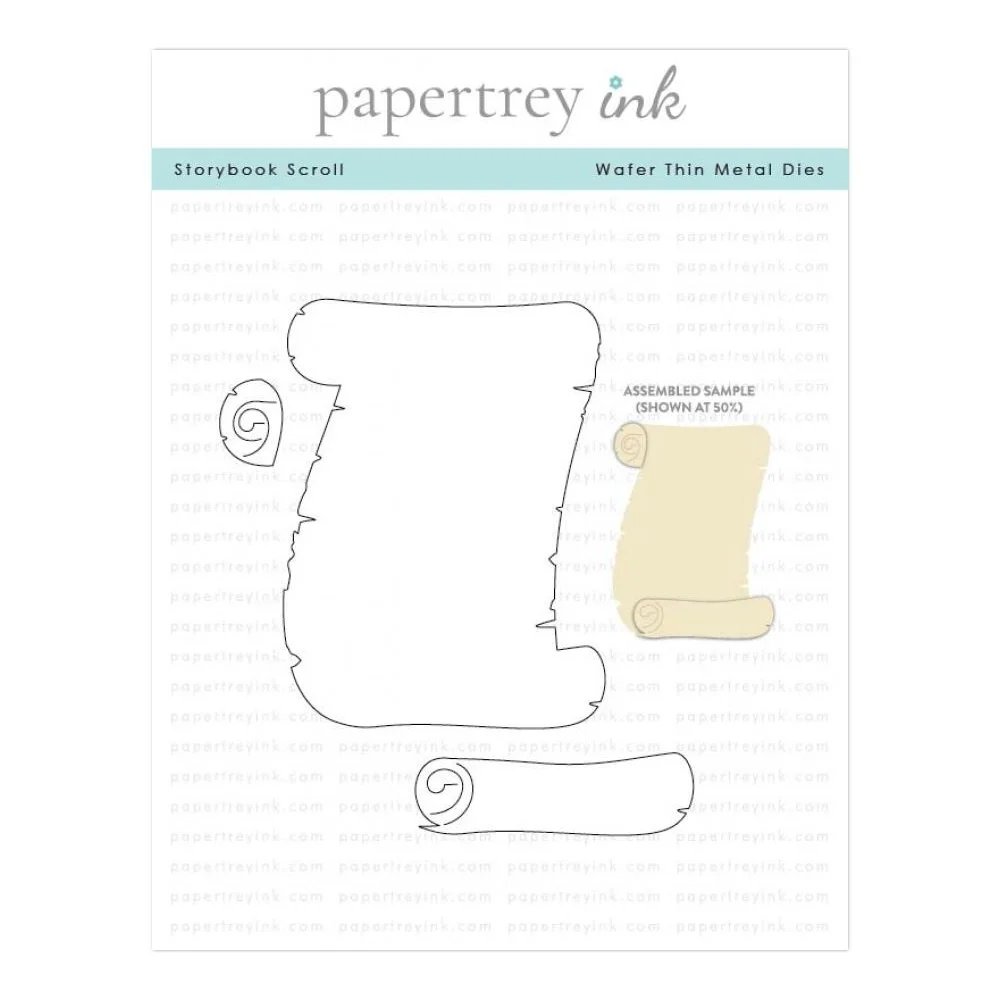 Papertrey Ink Storybook Scroll Die