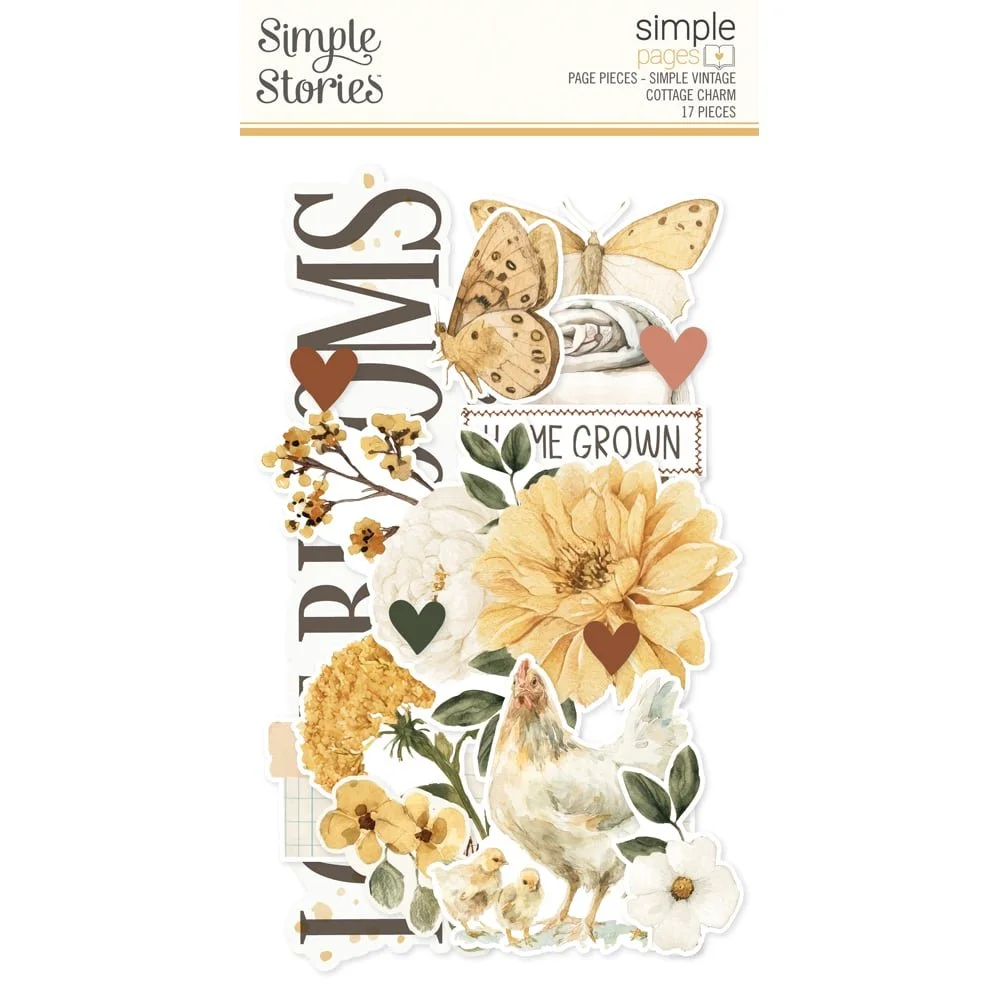 *Pre-Order* Simple Stories Cottage Charm Simple Page Pieces