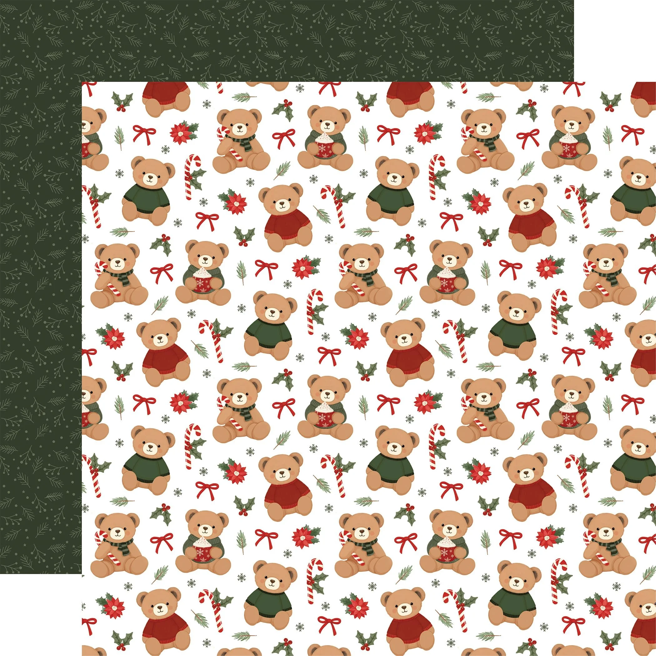 *Pre-Order* Carta Bella Have A Beary Christmas 12" x 12" Paper Festive Treats