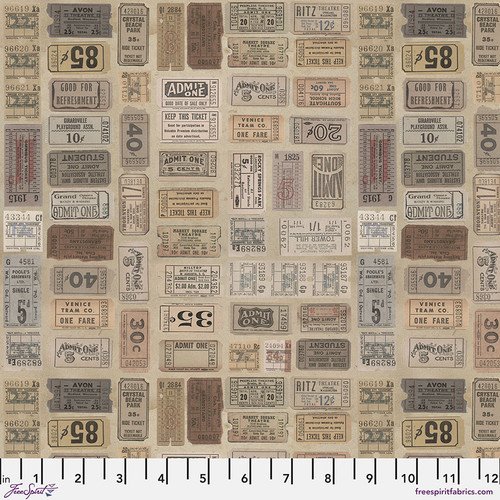 Tim Holtz Eclectic Elements Palette Neutral Tickets