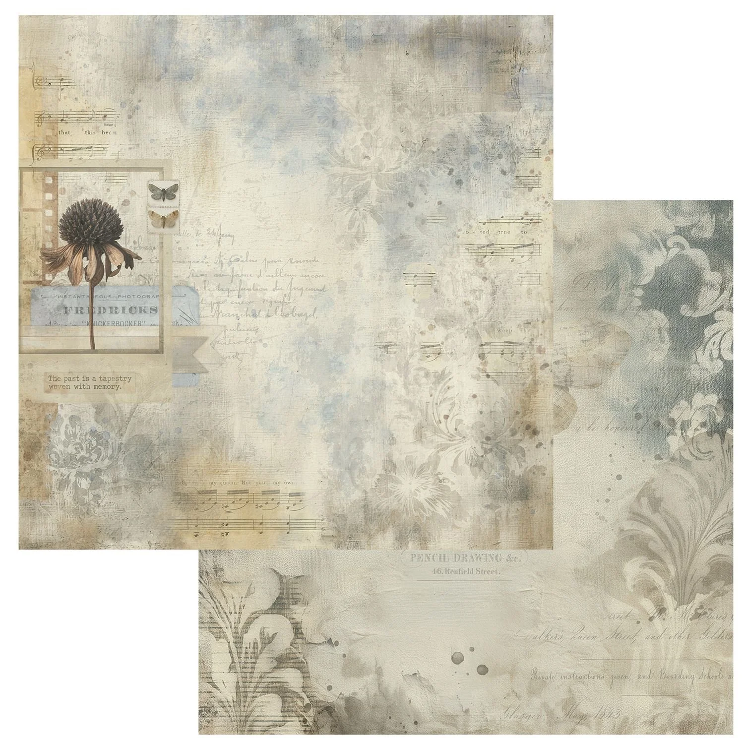 49 & Market Faded Memory Lane 12" x 12" Paper Observations