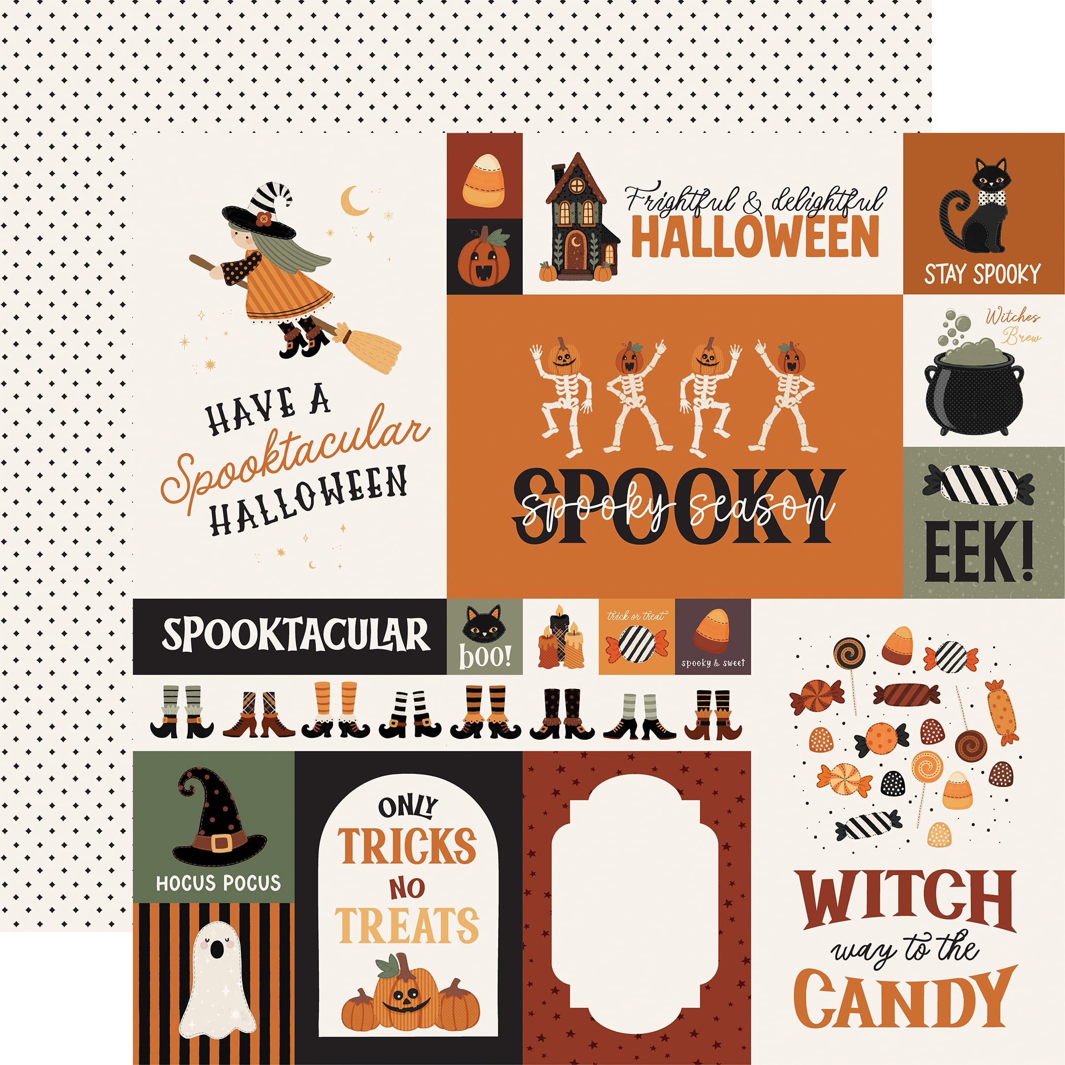 *Pre-Order* Carta Bella Handmade Halloween 12" x 12" Paper Multi Journaling Cards