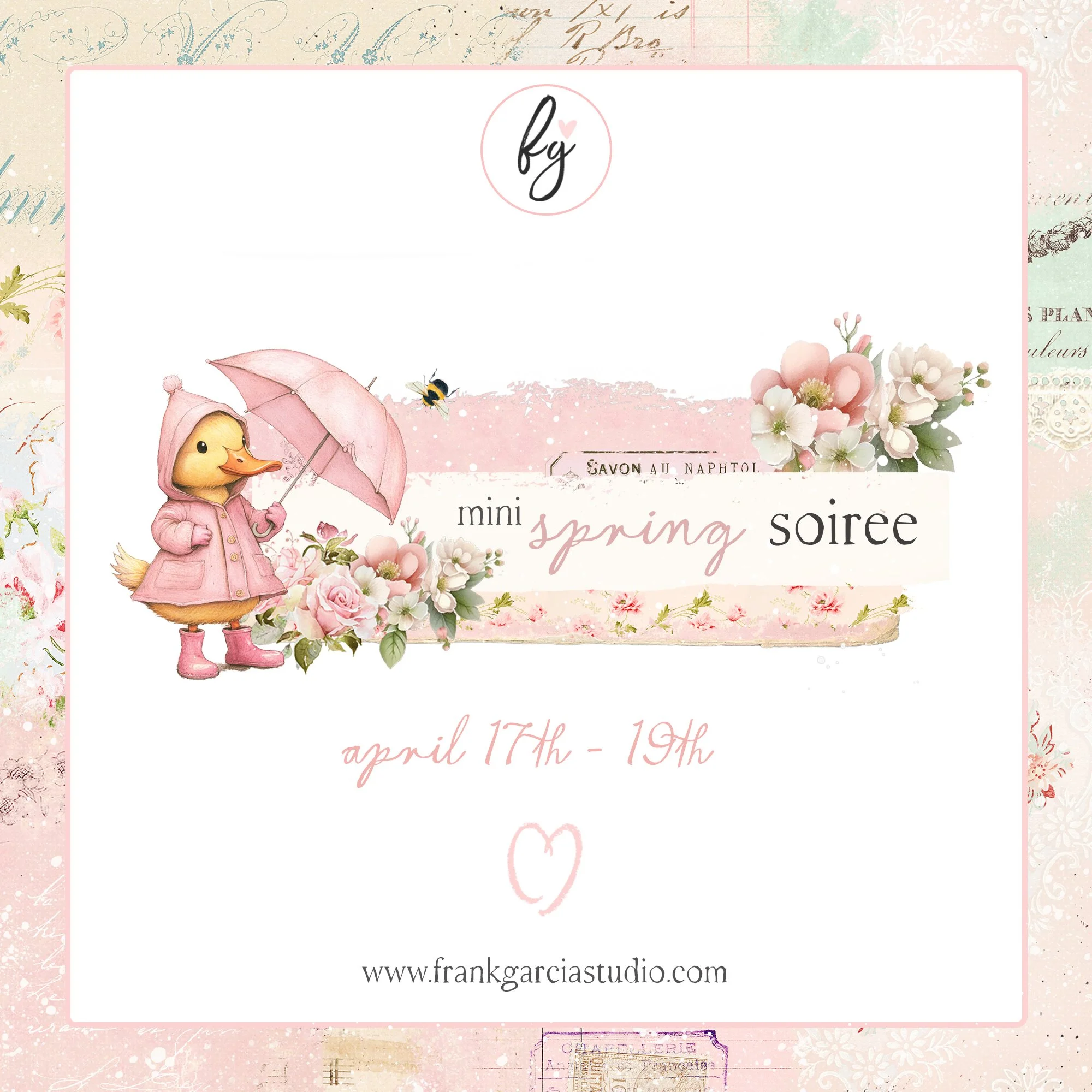 Spring Soiree 3 Day Event at Frank Garcia Studio