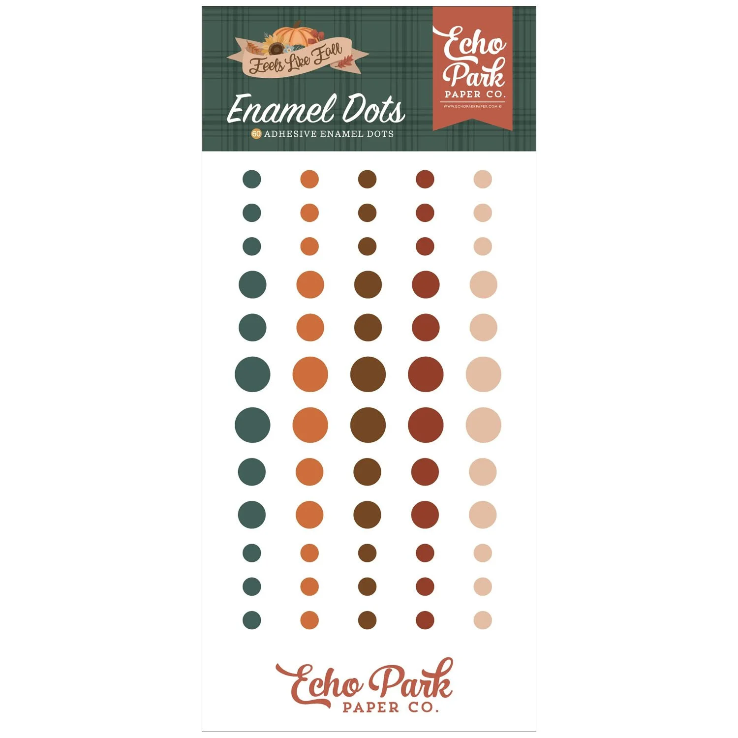 *Pre-Order* Echo Park Feels Like Fall Enamel Dots