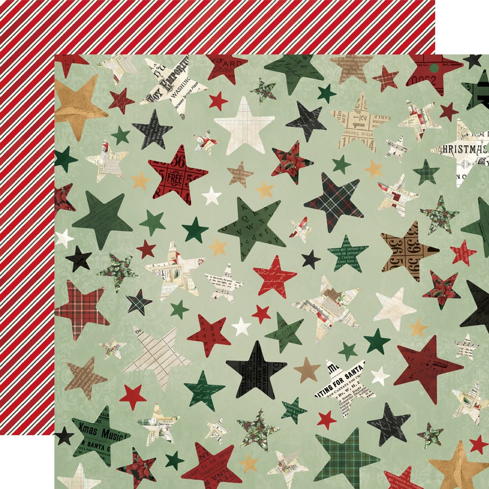 *Pre-Order* Simple Stories Simple Vintage Old Fashioned Christmas 12" x 12" Paper Season Of Joy