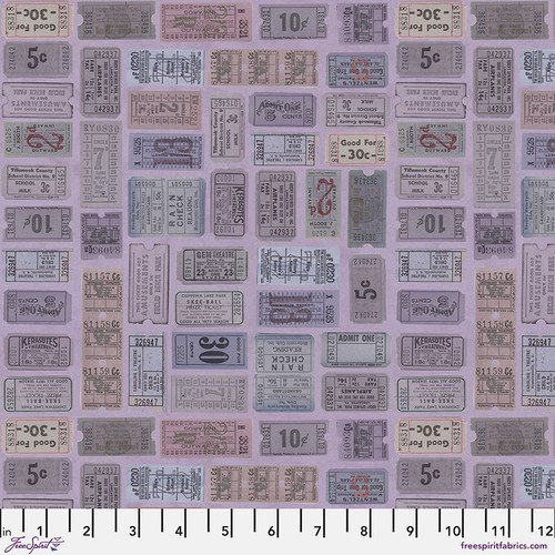 Tim Holtz Eclectic Elements Palette Purple Tickets