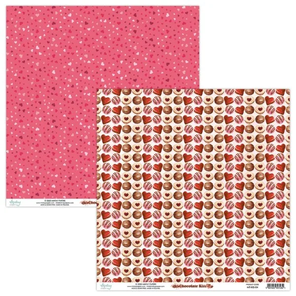Mintay Chocolate Kiss 12" x 12" Paper 04