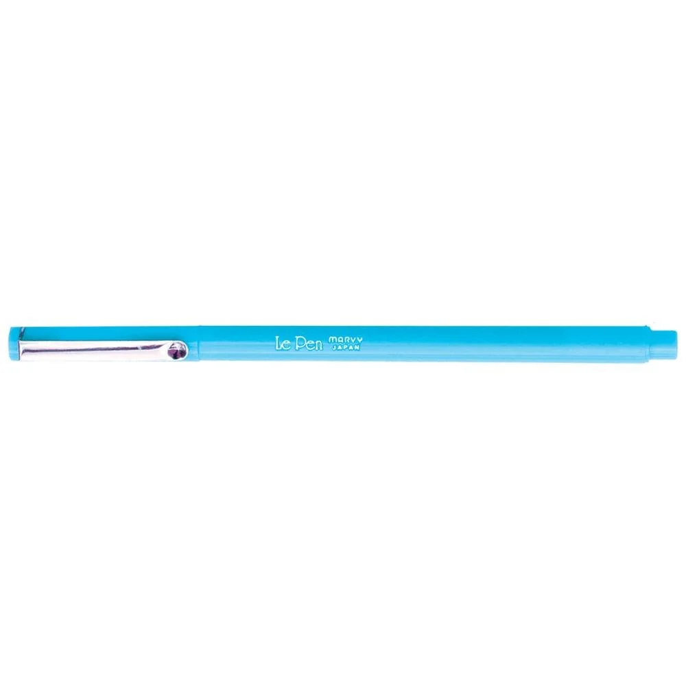 Le Pen .03mm Point Pen Light Blue