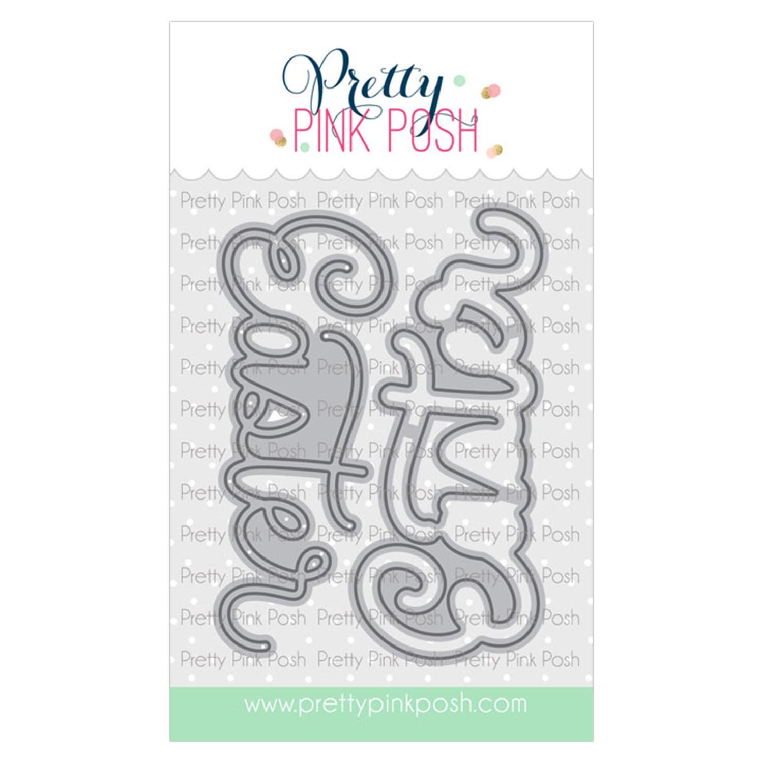 Pretty Pink Posh Large Easter Shadow