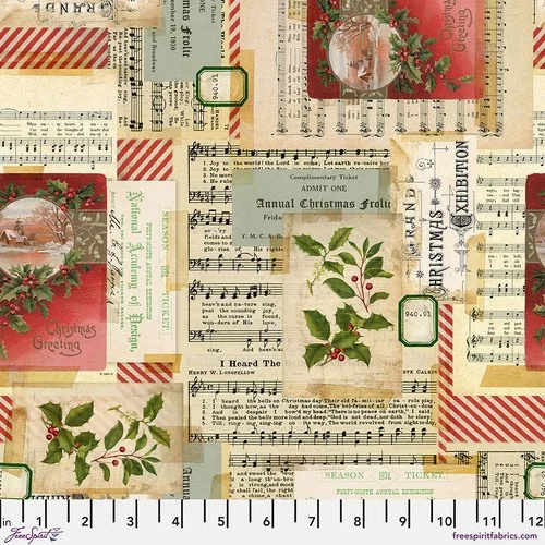Tim Holtz Eclectic Elements Holidays Past Holiday Collage