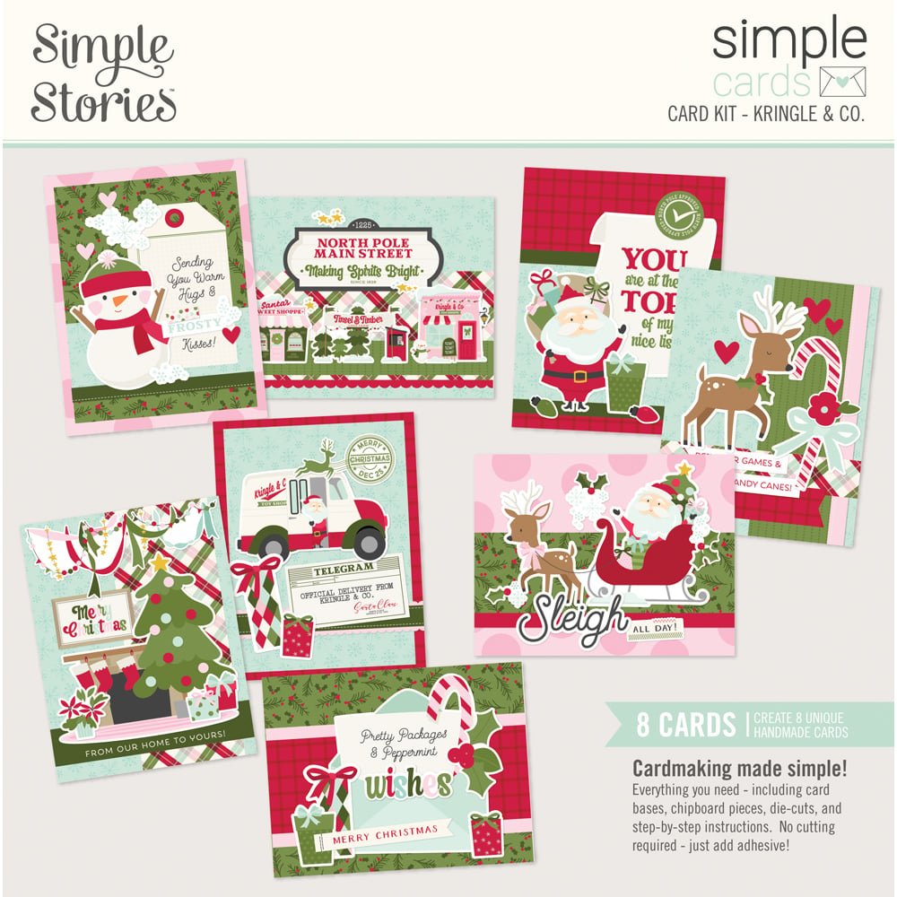*Pre-Order* Simple Stories Kringle & Co. Card Kit