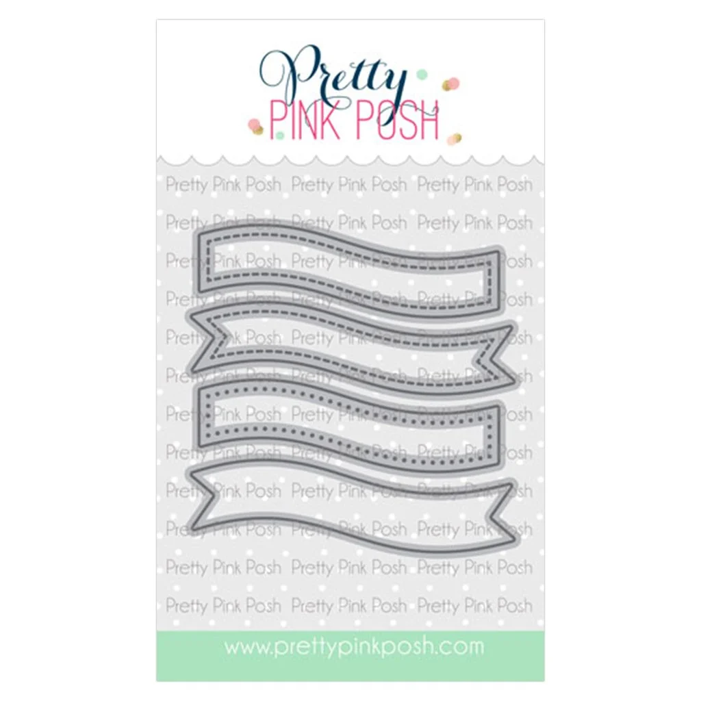 Pretty Pink Posh Banner Greetings