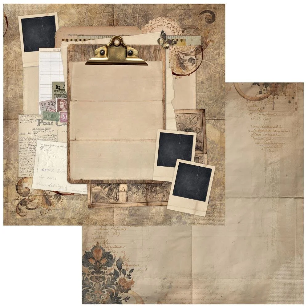 *Pre-Order* 49 & Market Nostalgic Memories 12" x 12" Paper Legacy