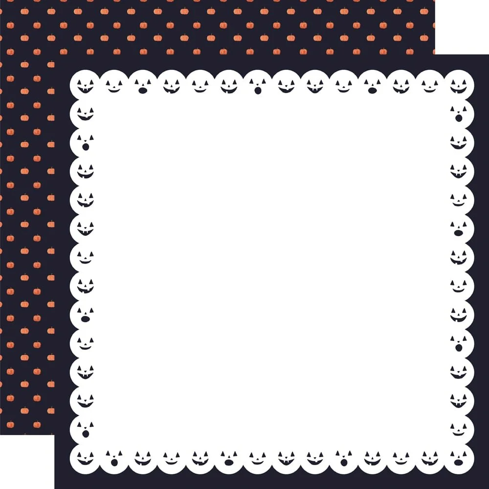 *Pre-Order* Simple Stories Frightful Fun 12" x 12" Paper Be Very Afraid Paper
