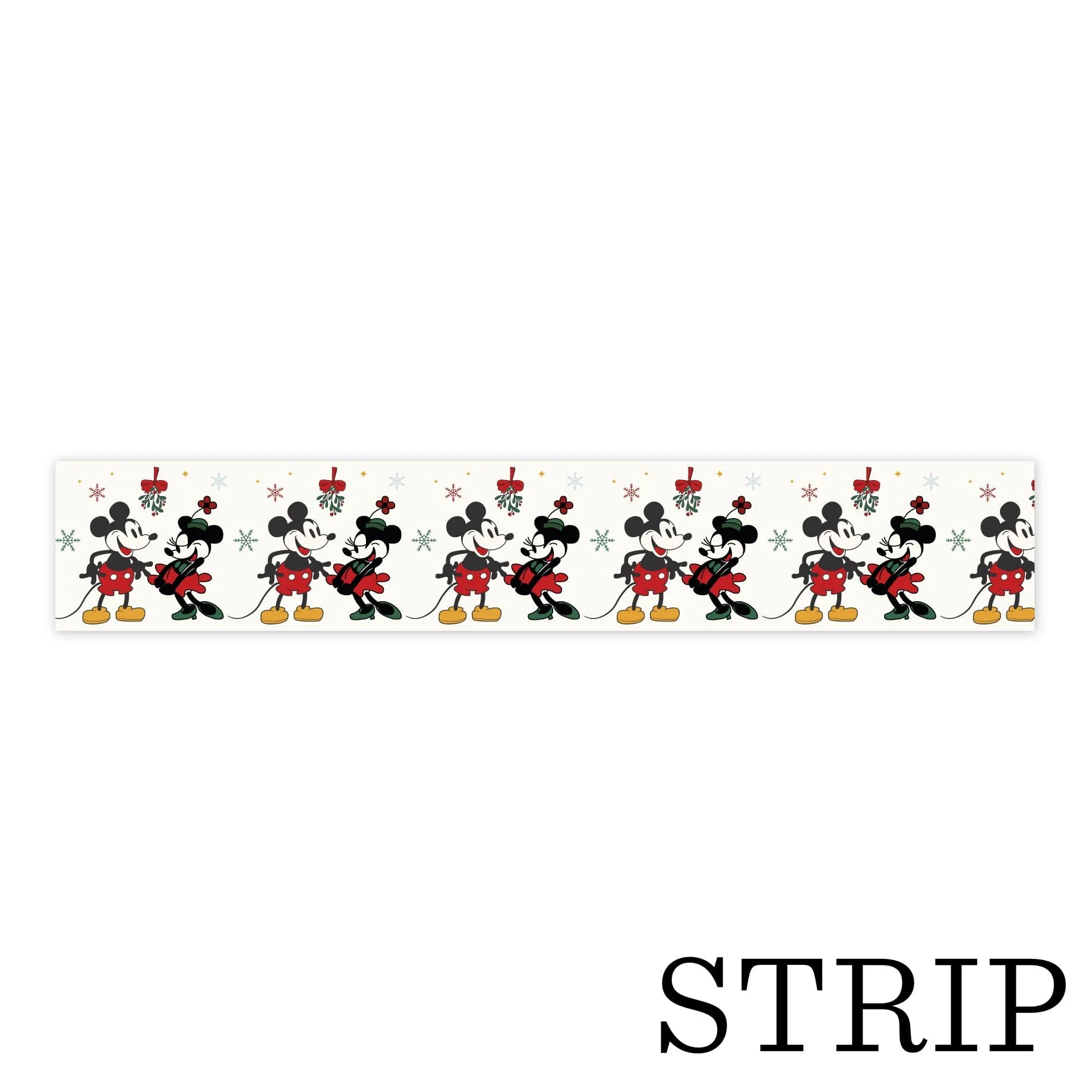 *Pre-Order* Echo Park Mouse & Me Holiday Mouse Mistletoe Washi Tape