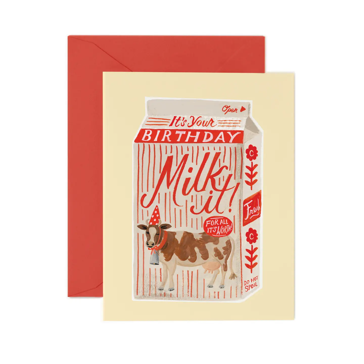 Rifle Paper Co. Milk It Birthday Card