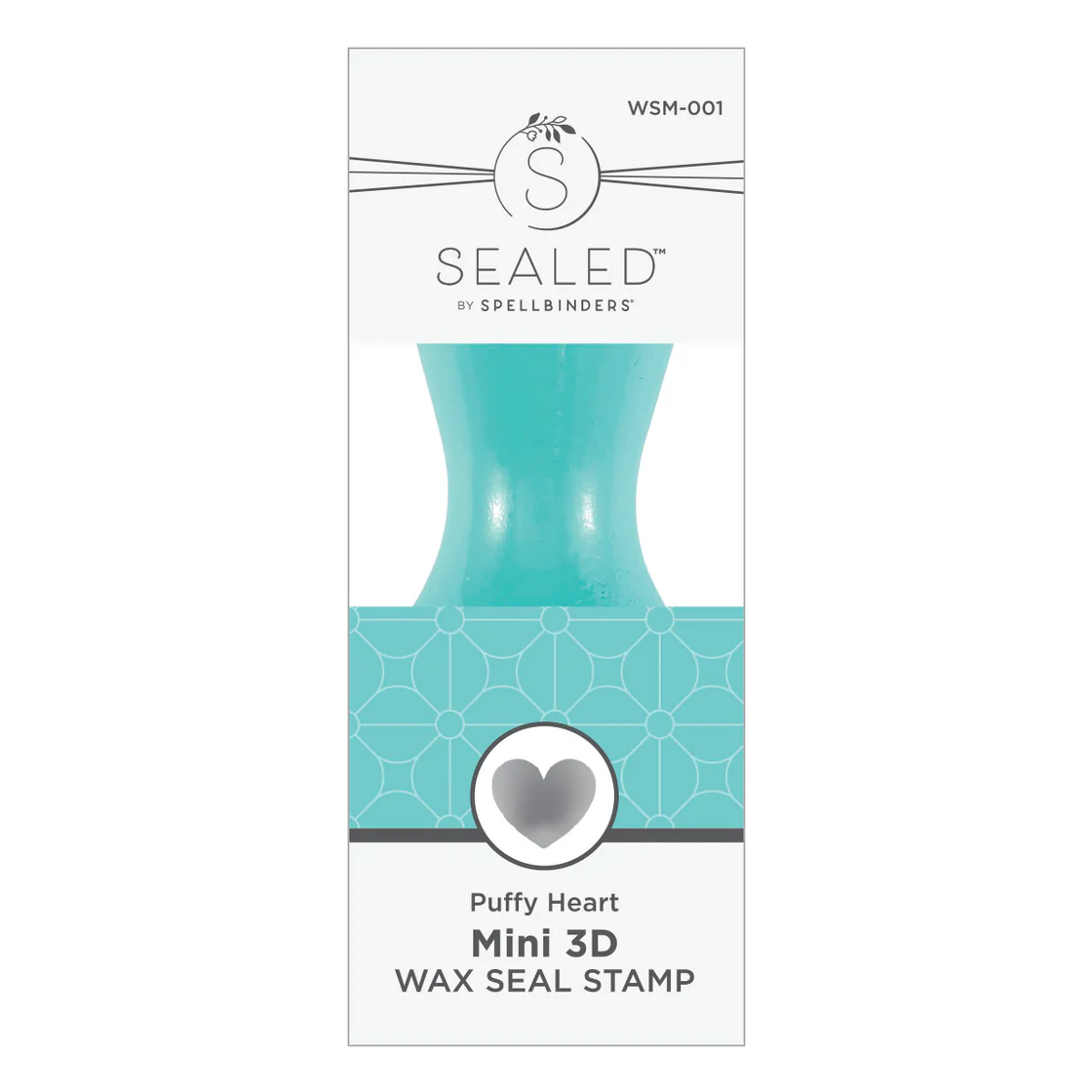 Spellbinders Mini 3D Wax Seal Stamp Heart