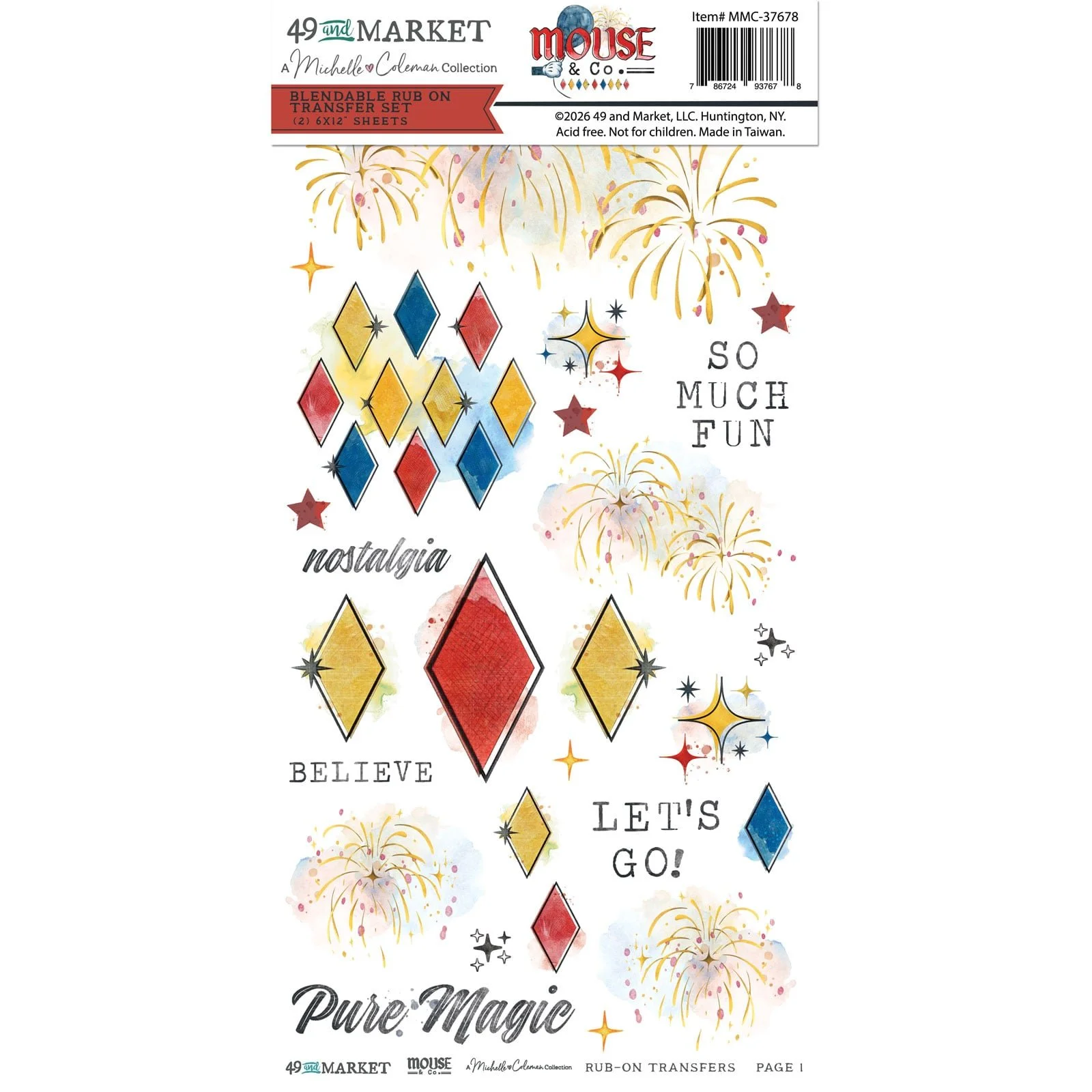 *Pre-Order* 49 & Market Mouse & Co. Blendable Rub Ons