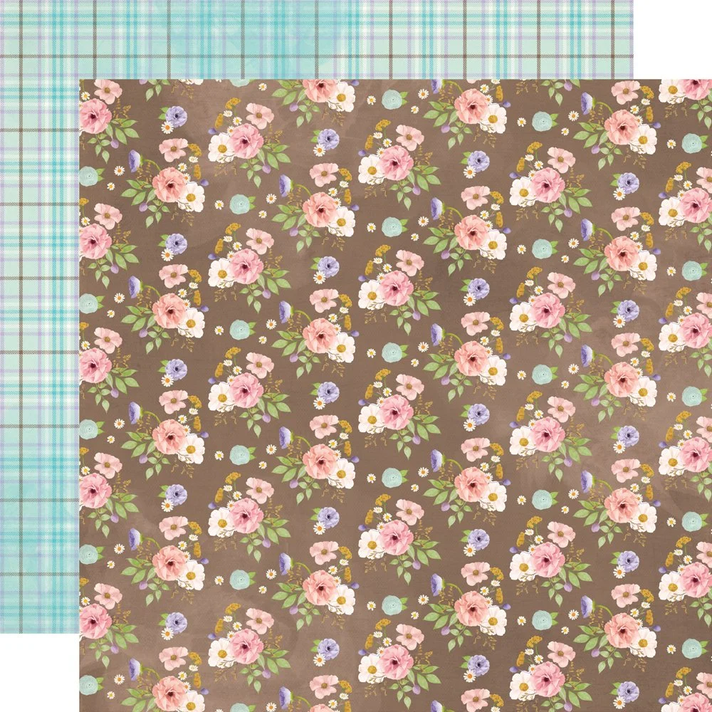 Simple Stories Simple Vintage Flower Shoppe 12" x 12" Paper Fabulous