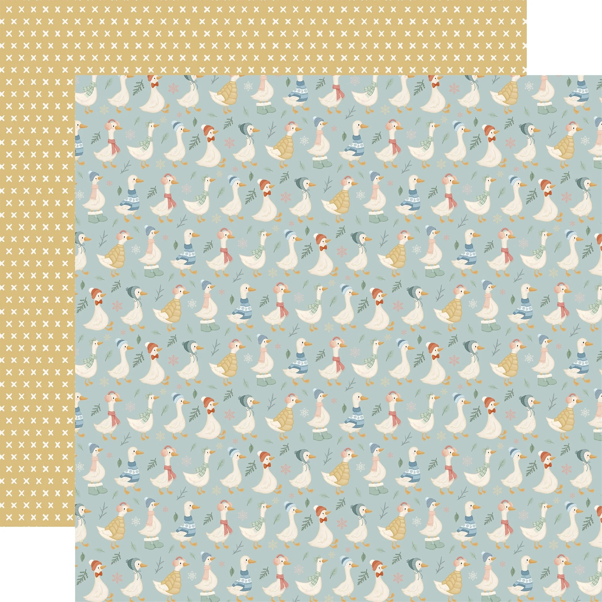 *Pre-Order* Carta Bella Silly Goose Winter 12" x 12" Paper Snow Adventure