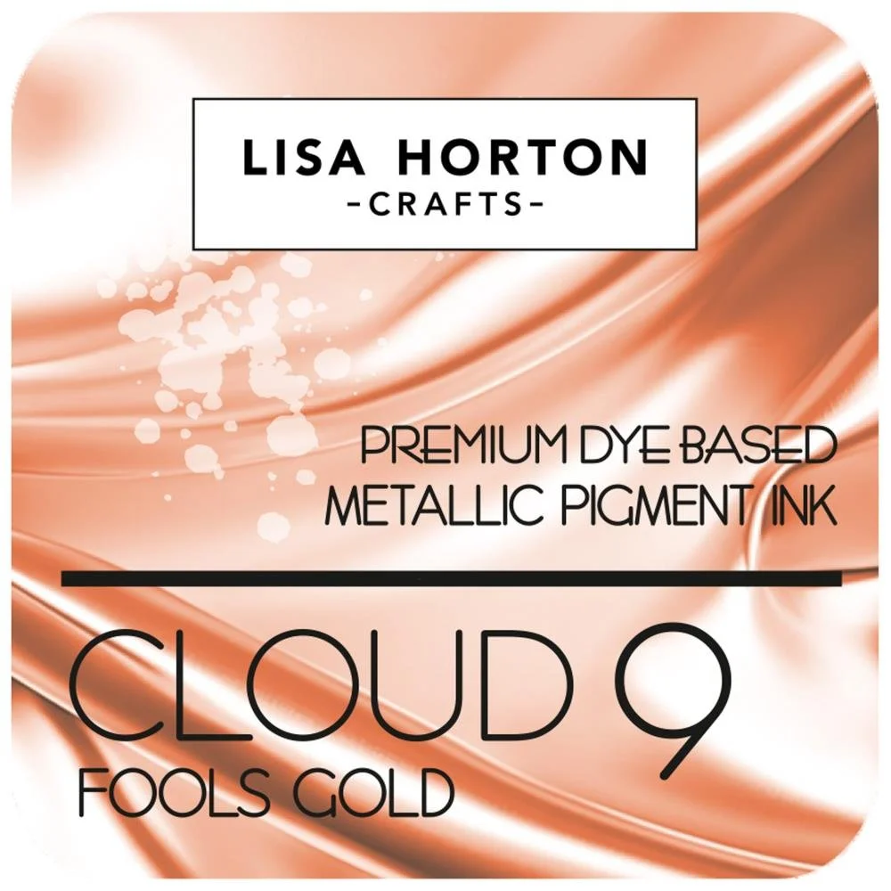 Lisa Horton Crafts Cloud 9 Metallic Ink Pad Fool's Gold