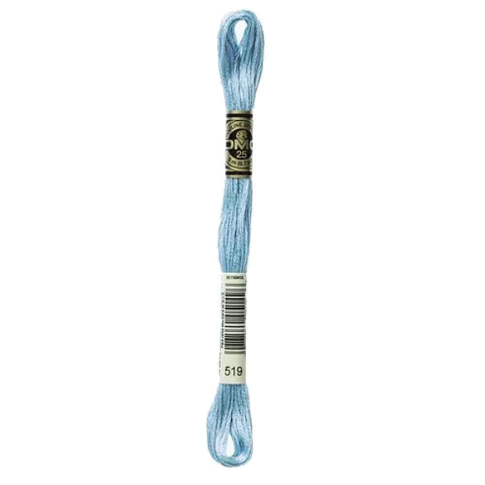 DMC 6-Strand Embroidery Cotton 8.7yd Sky Blue 519
