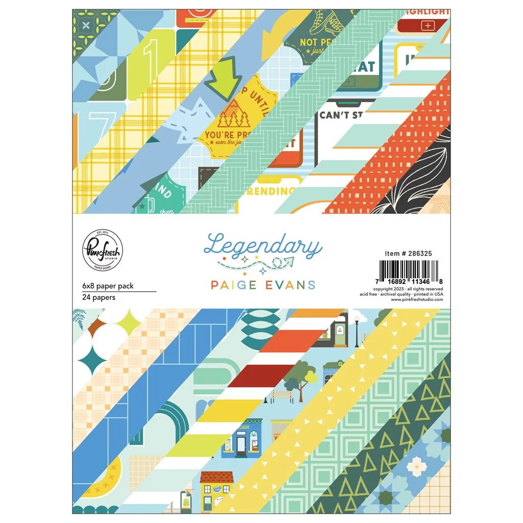Pinkfresh Studio Paige Evans Legendary 6x8 Paper Pack