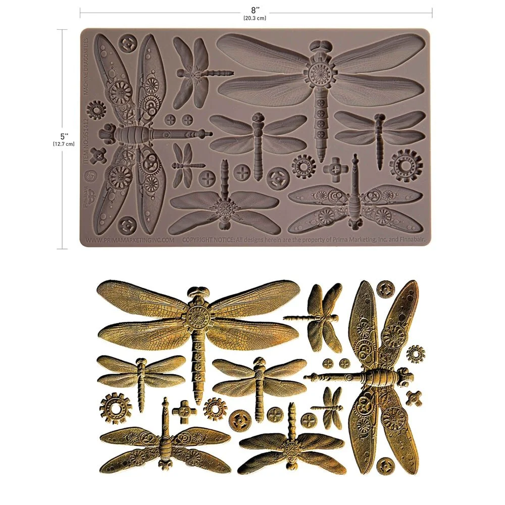 Finnabair  Silicone Mould Machine Dragonflies