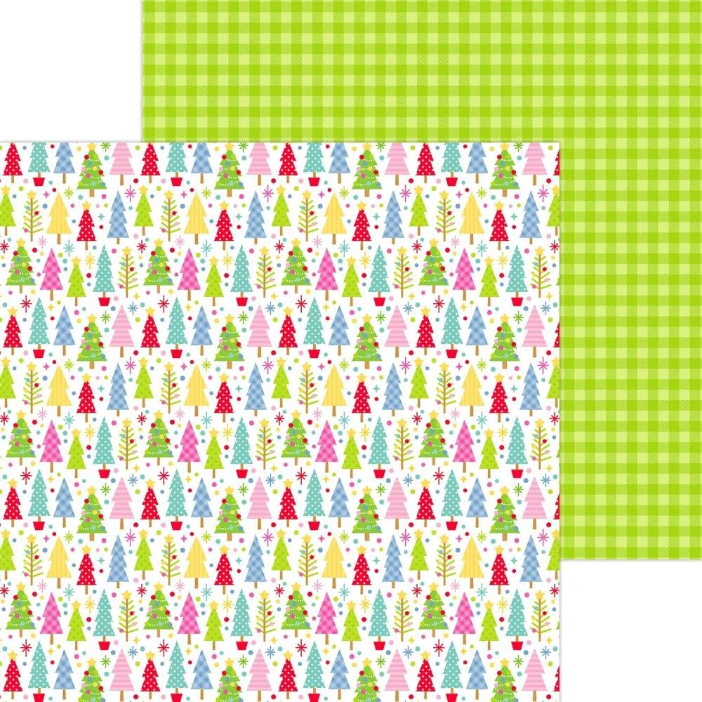 Doodlebug Oh What Fun 12" x 12" Paper All Spruce Up