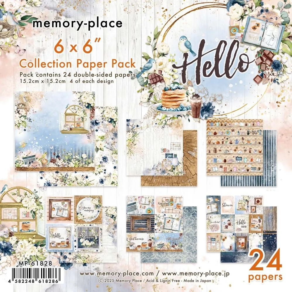 *Pre-Order* Memory Place Hello 6" x 6" Paper Pad