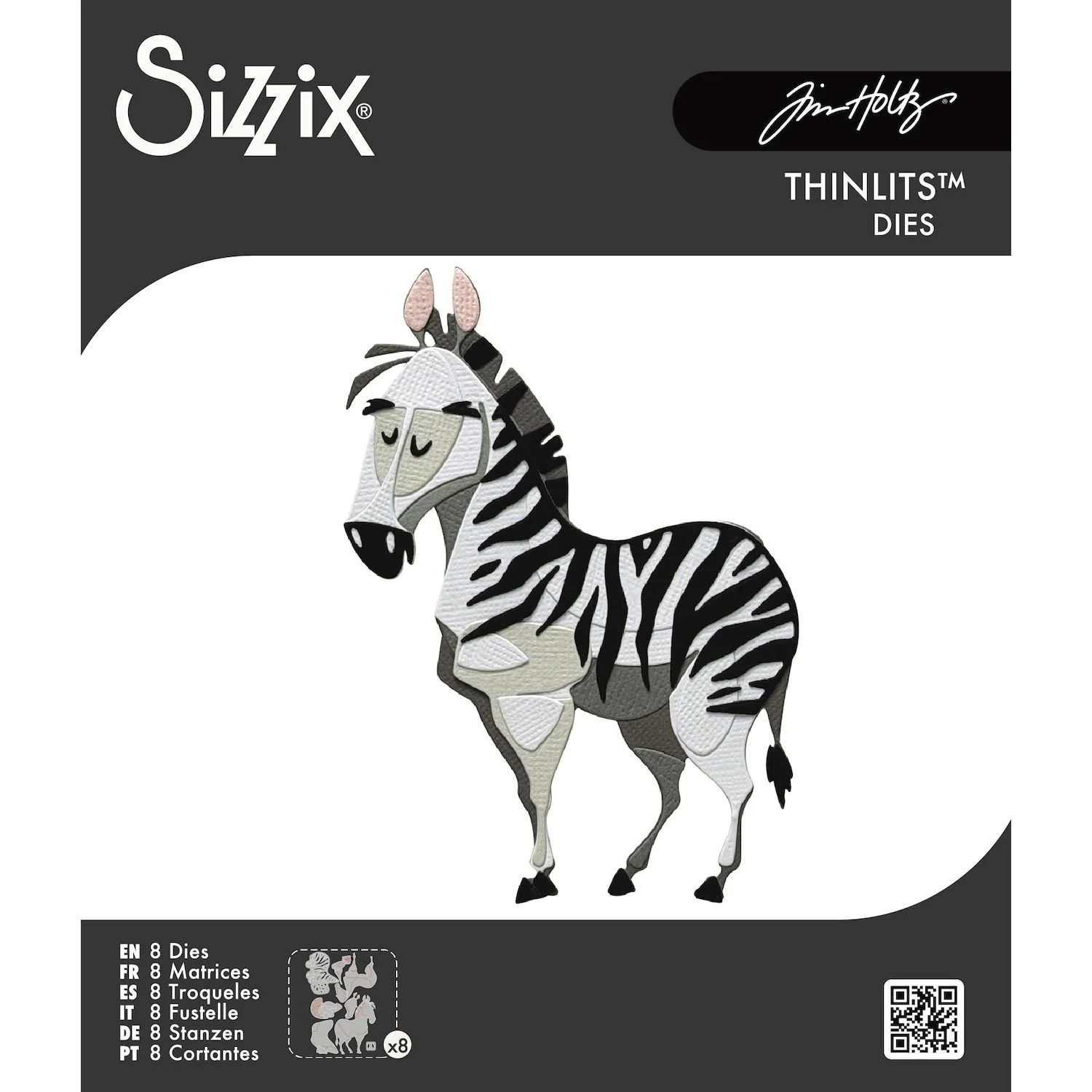 Tim Holtz Sizzix Thinlits Colorize Winifred