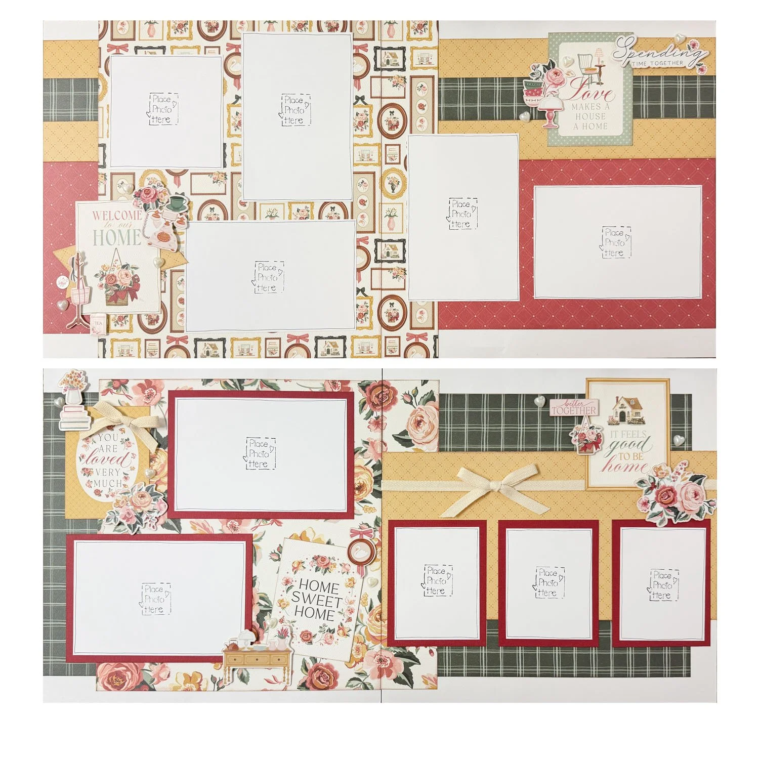 Home Sweet Home Scrapbooking Class with Laurie