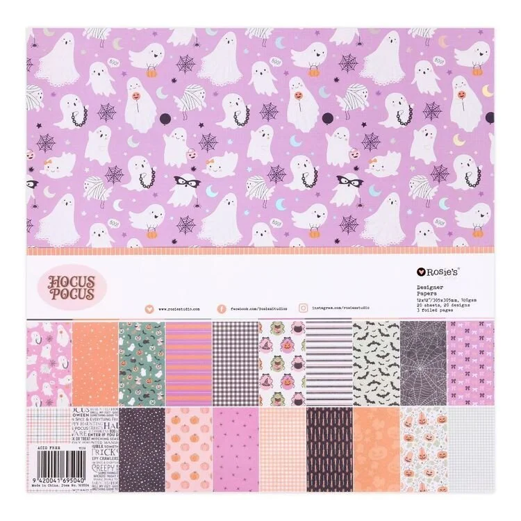Spellbinders Hocus Pocus 12" x 12" Paper Pad