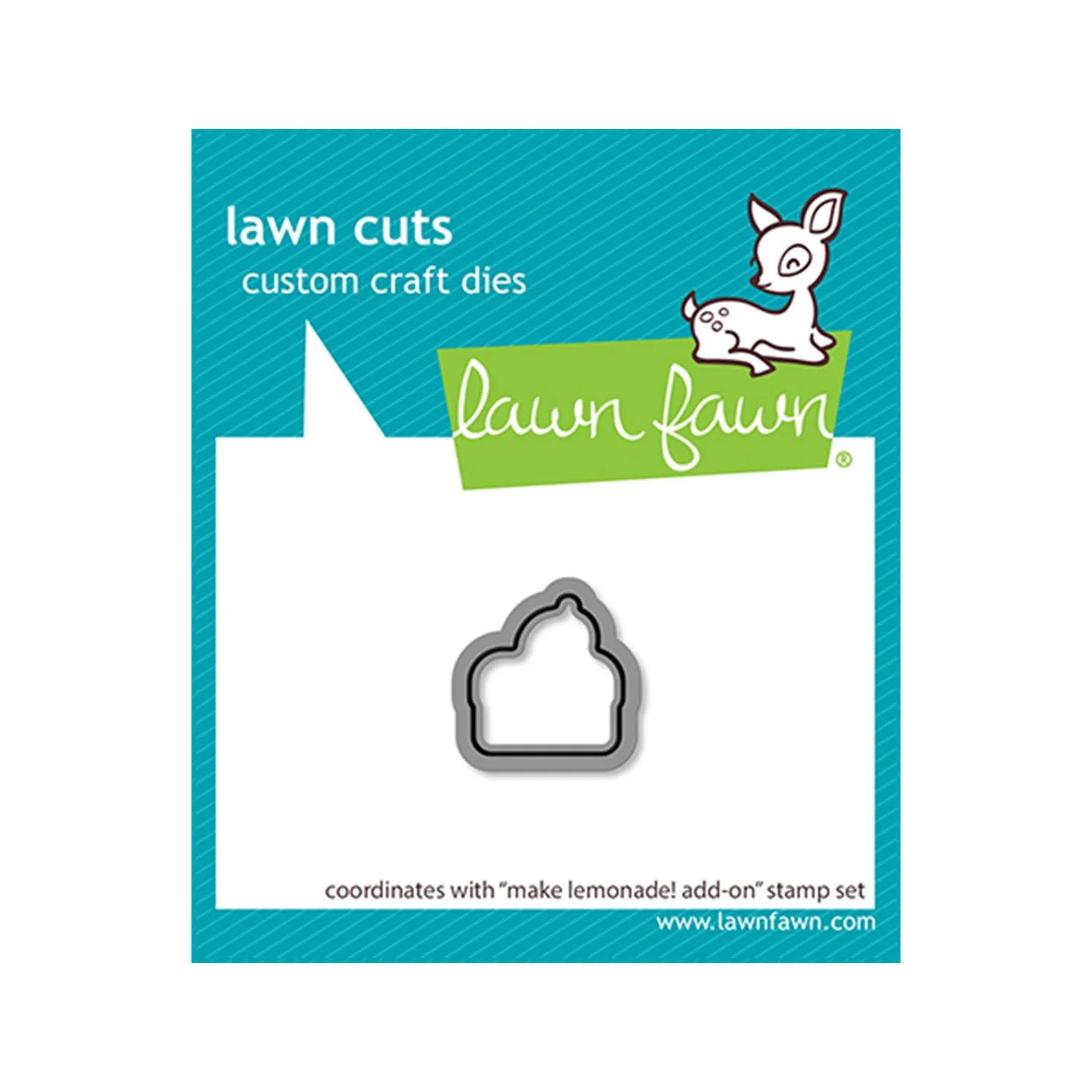 Lawn Fawn Coordinating Die Make Lemonade Add-On