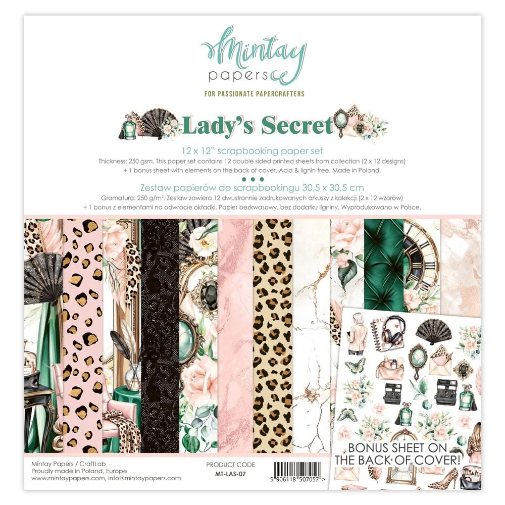 *Pre-Order* Mintay Lady's Secret 12x12 Paper Set