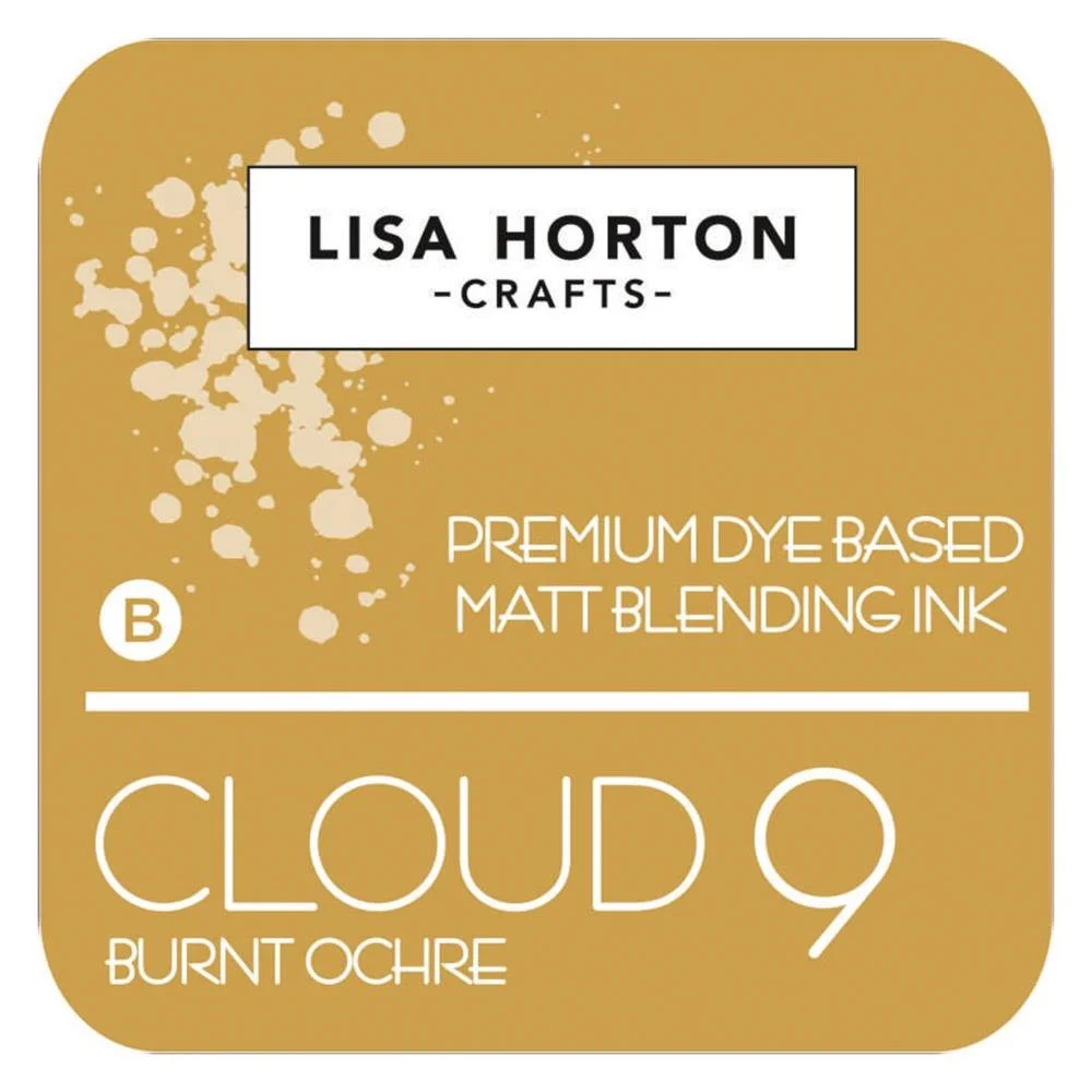 Lisa Horton Crafts Matt Blending Ink Burnt Ochre