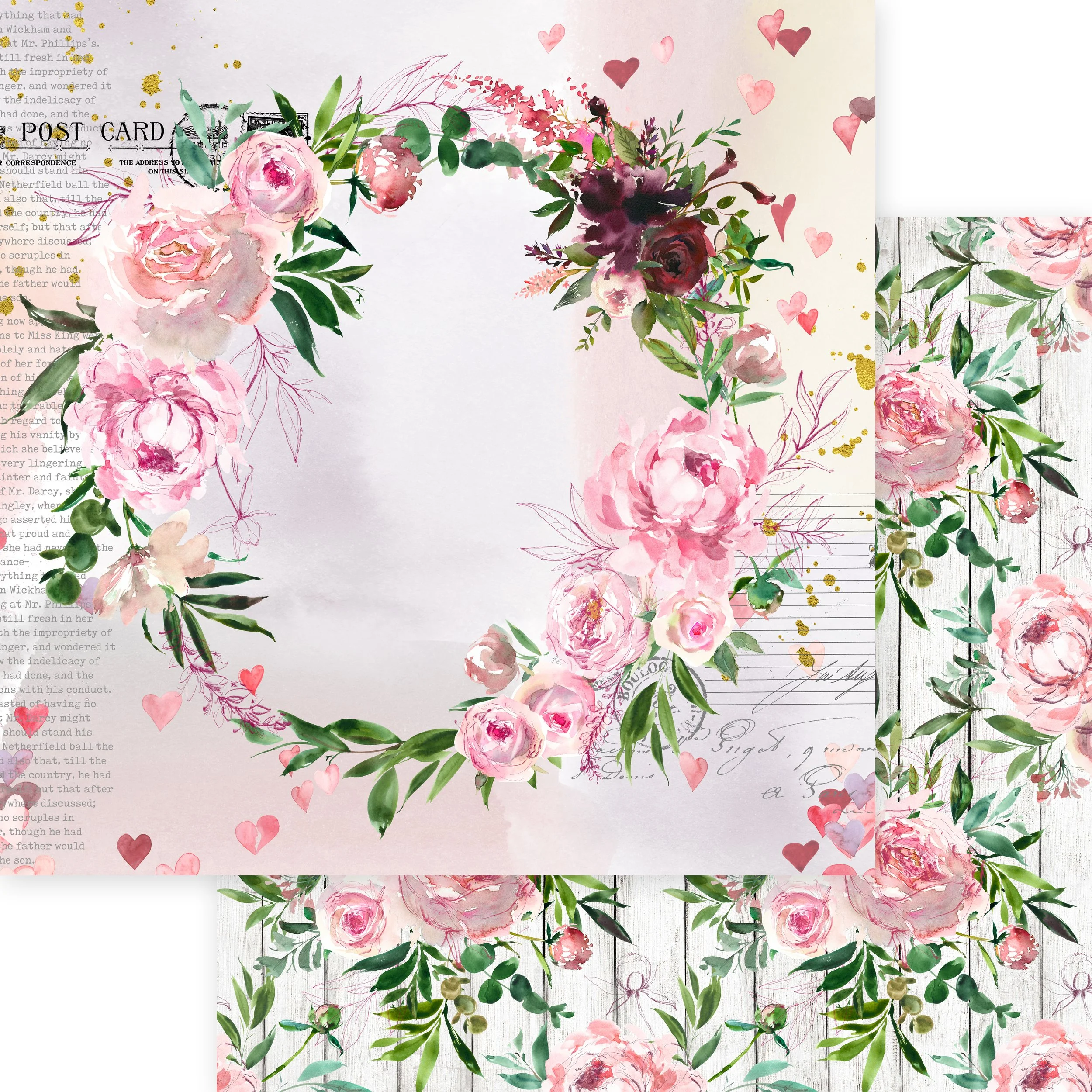 *Pre-Order* Asuka Studio Sending Love 12" x 12" Paper 03