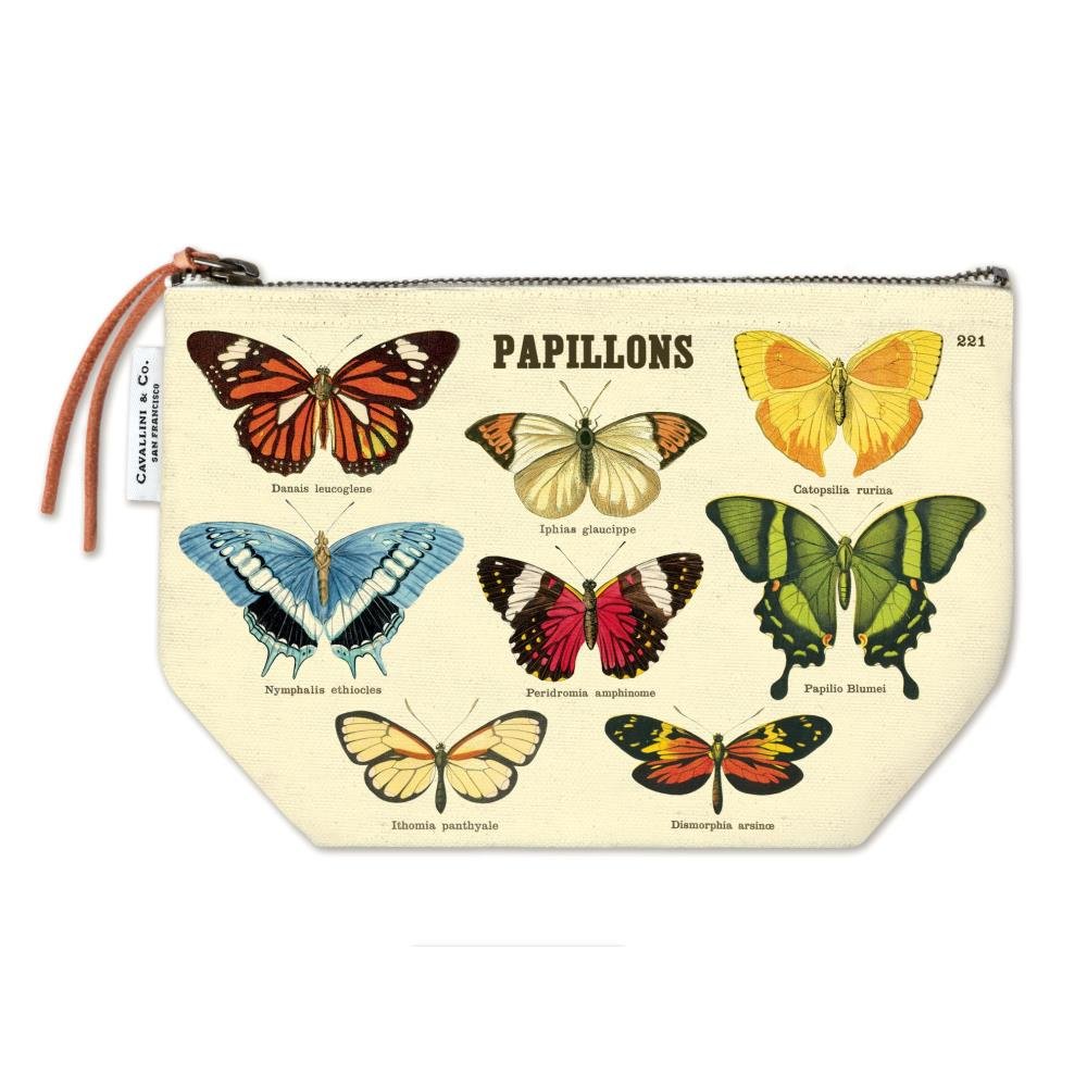 Cavallini Vintage Pouch Papillions