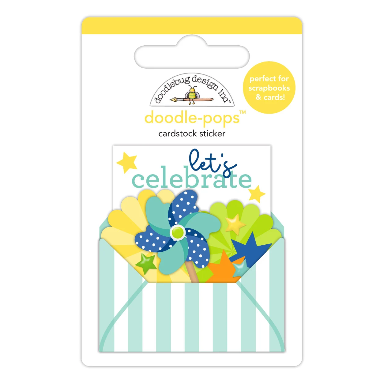 *Pre-Order* Doodlebug Balloons & Banners Let's Celebrate Doodle-Pops