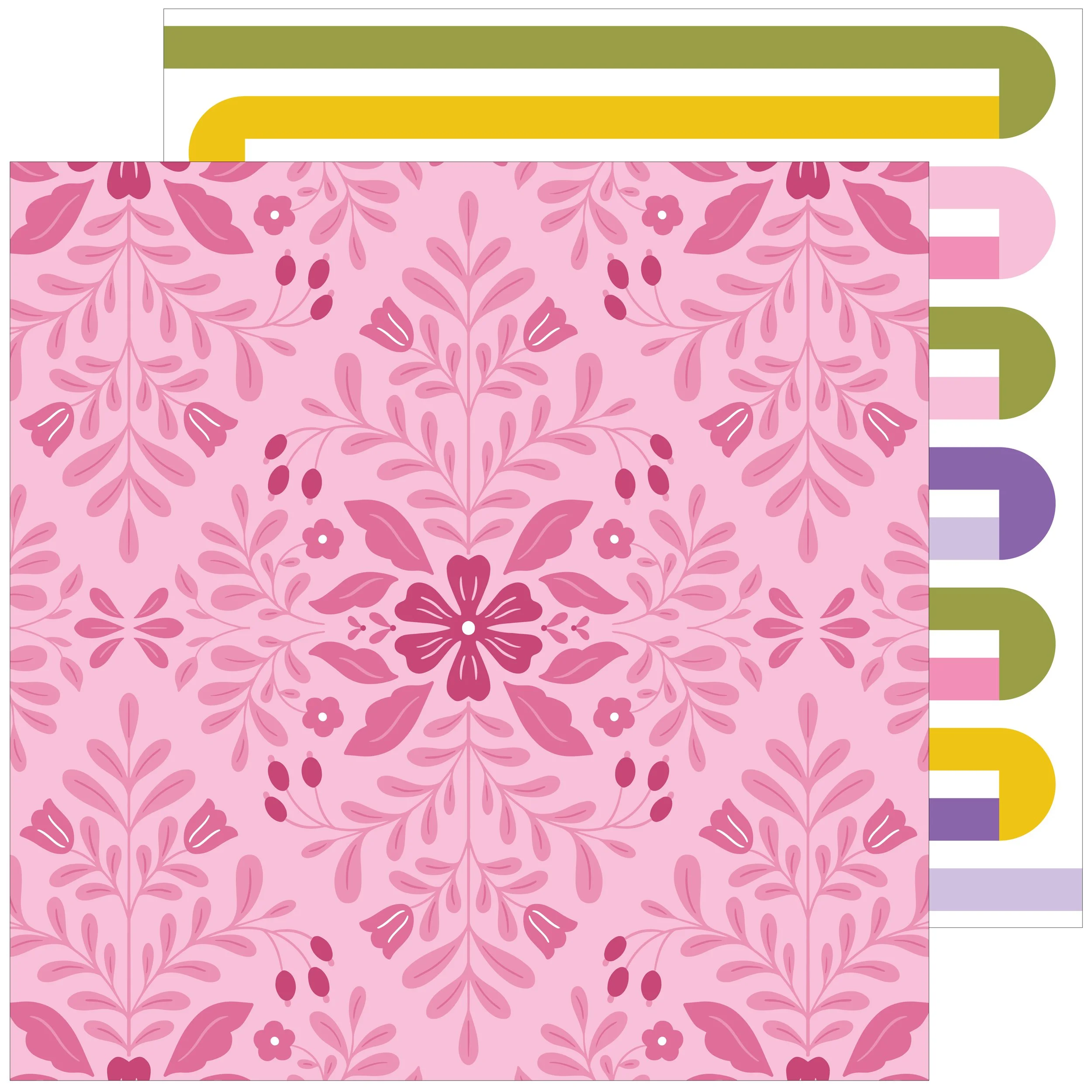 Pinkfresh Studio Paige Evans Lovely Lane 12" x 12" Paper Life You Love