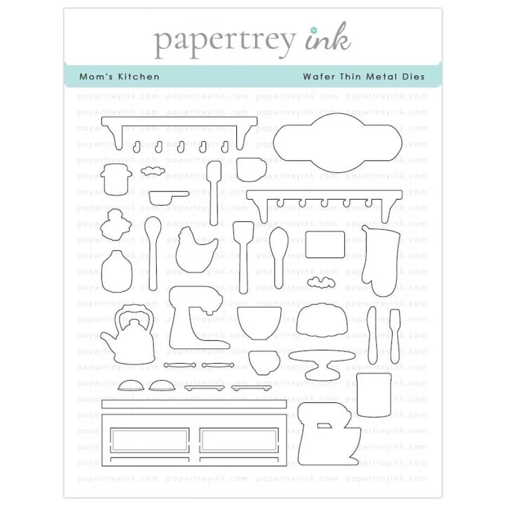 Papertrey Ink Mom's Kitchen Die
