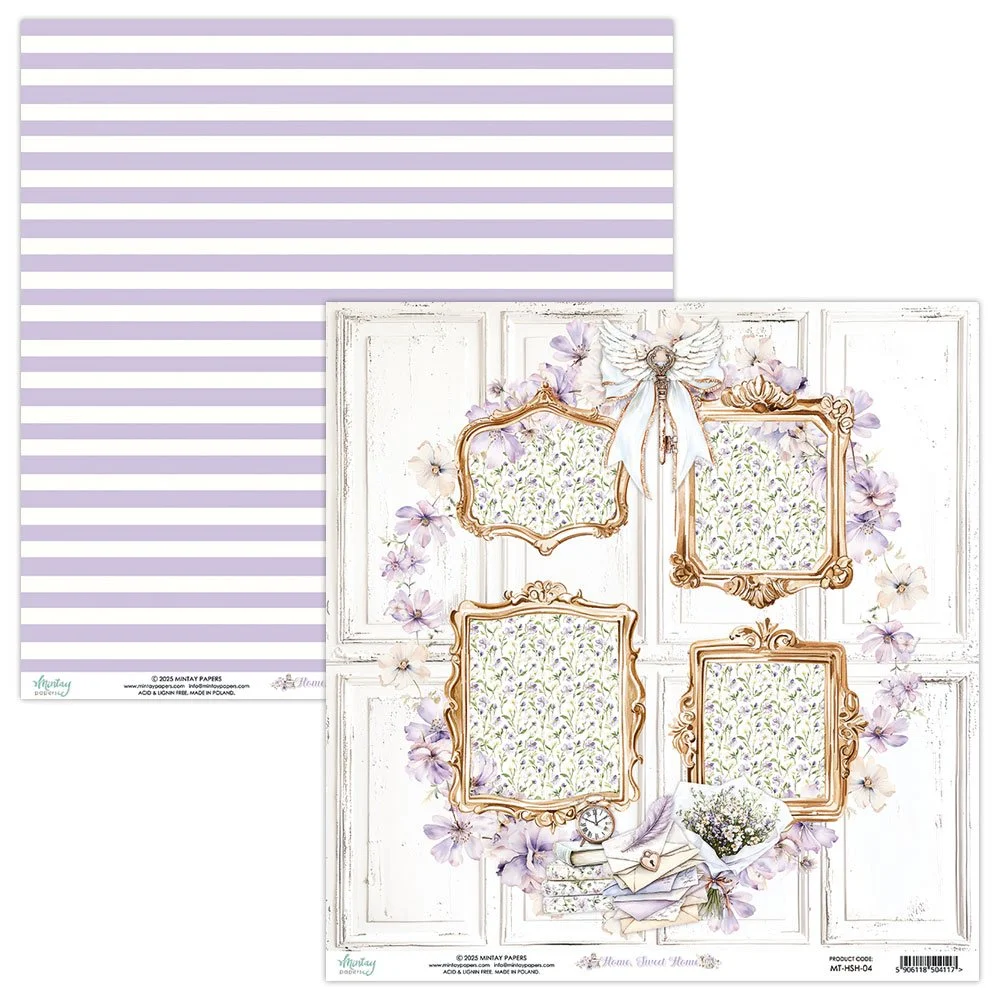 Mintay Home Sweet Home 12" x 12" Paper 04